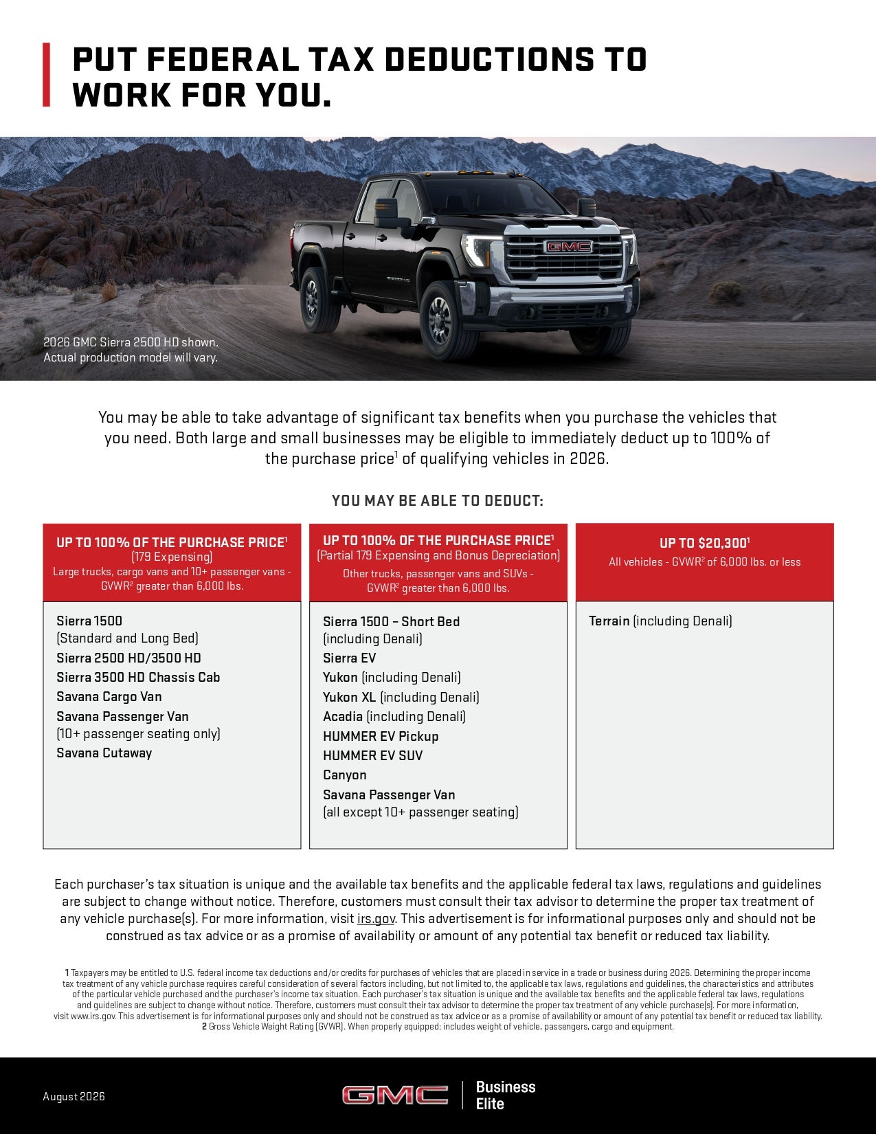 2026 GMC Flyer